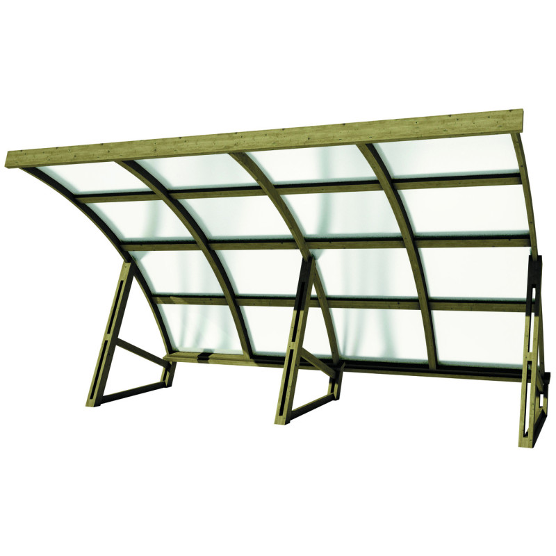 abri cycles en bois COLIN direct urbain